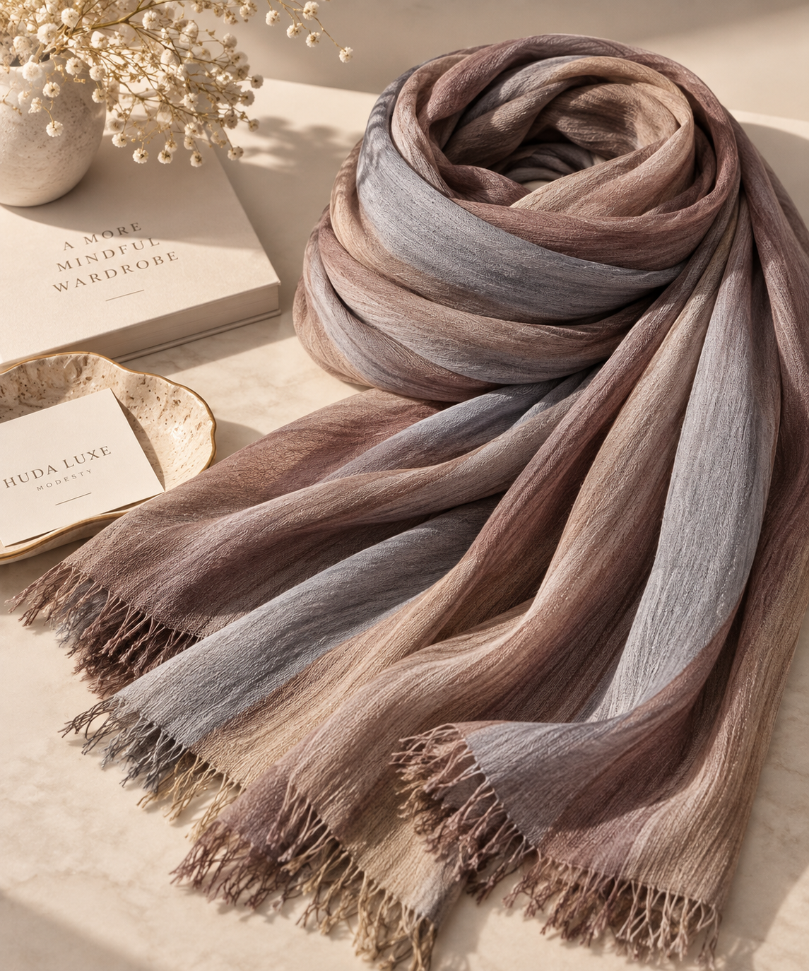 Soft Crinkle Modal Hijab