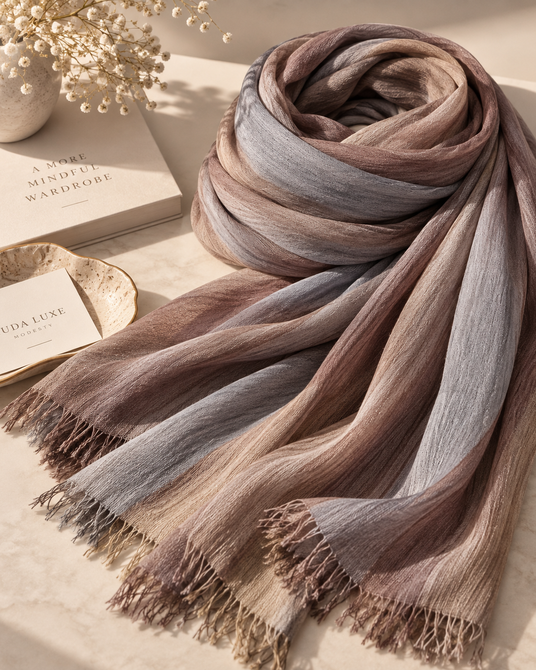 Soft Crinkle Modal Hijab