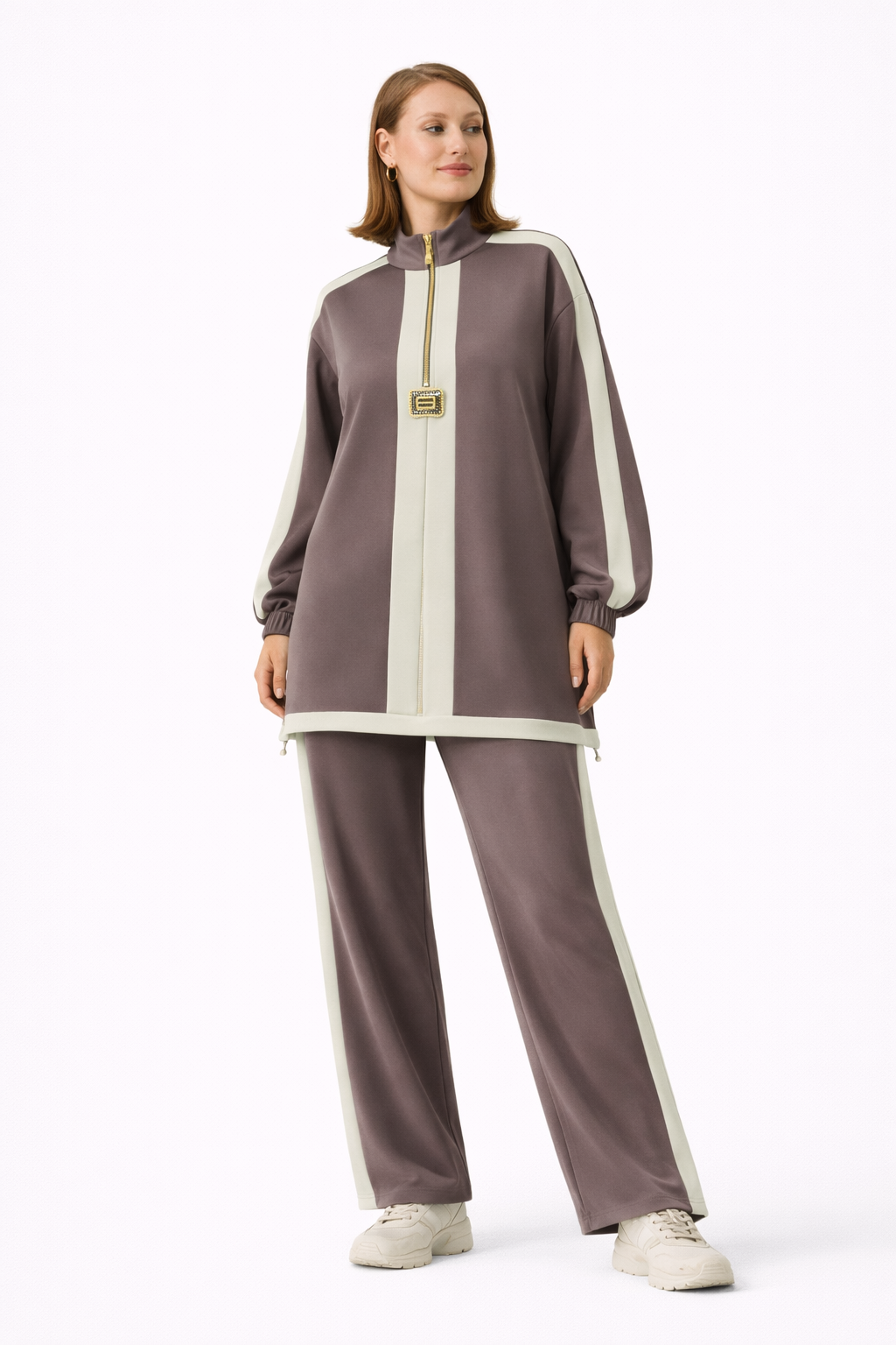 Chic plush Lounge Set - Mocha